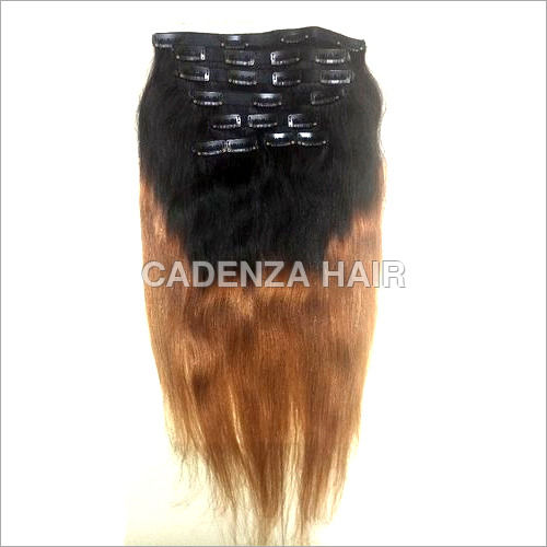 Black Cadenza Ombre Clip Hair Extension