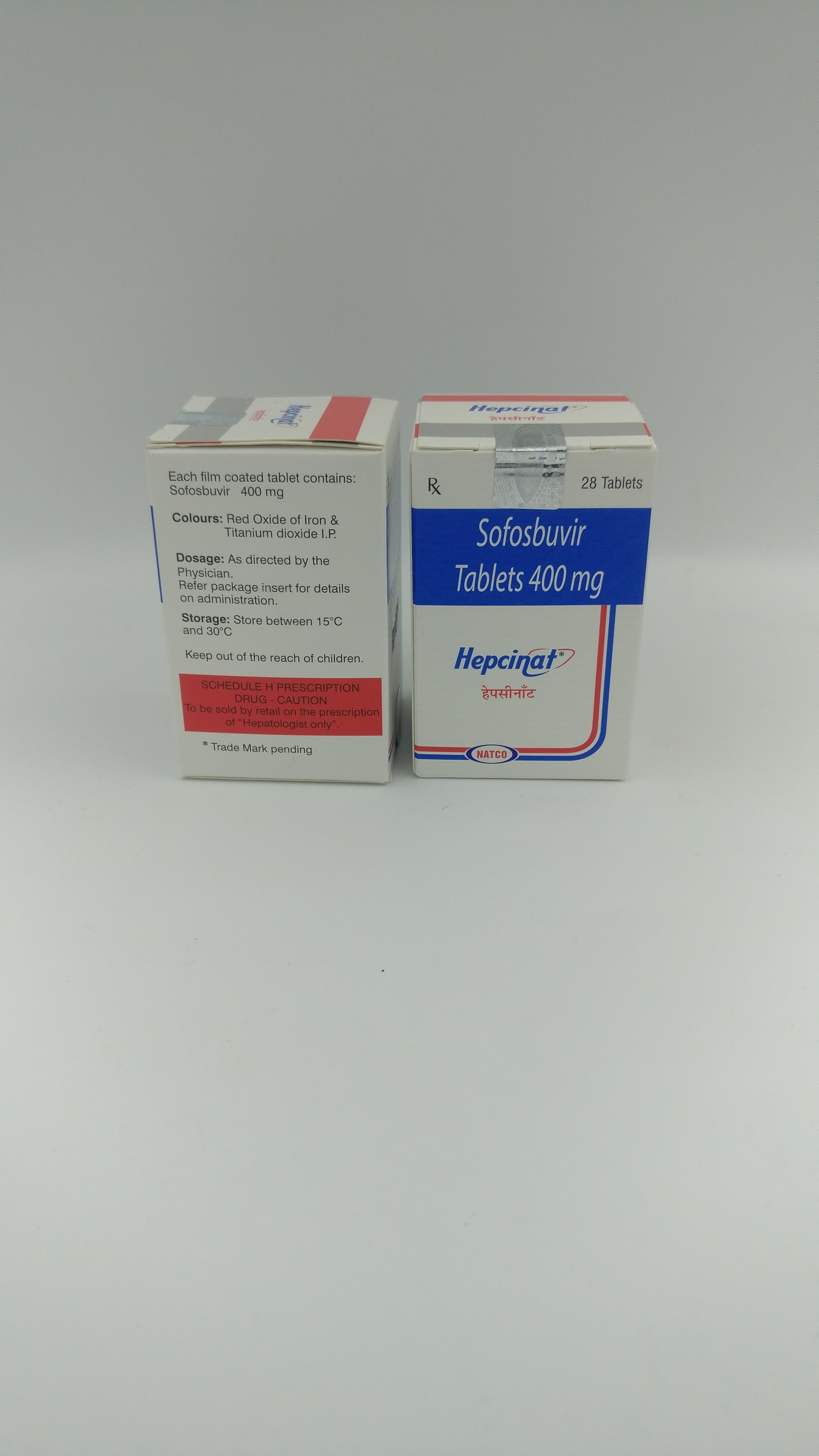 Hepcinat Tablet - Sofosbuvir 400 Mg | Antiviral Medication For Chronic Hepatitis C Infection, Enhances Immune Response, Reduces Virus Load