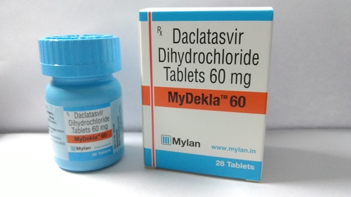 My Dekla 60 Tablet - 60 mg Daclatasvir | Antiviral for Chronic Hepatitis C Infection, Improves Immune Response, Combines with Other Antiretrovirals