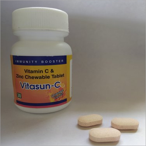 Vitam C Zinc Chewable Tablets General Medicines