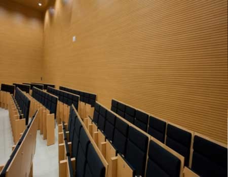 Multicolored Perforated Acoustic Panels