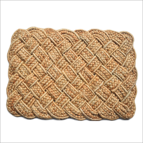 कॉइल लॉर जूट ब्रैड मैट बैक मटेरियल: एंटी-स्लिप लेटेक्स