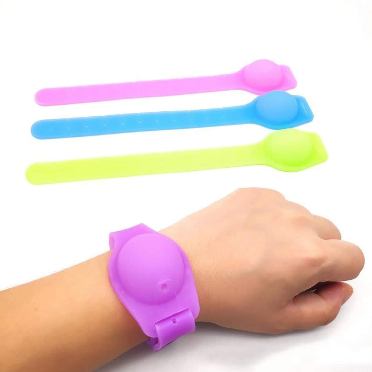 Sanitizer Dispenser Band With Bottle