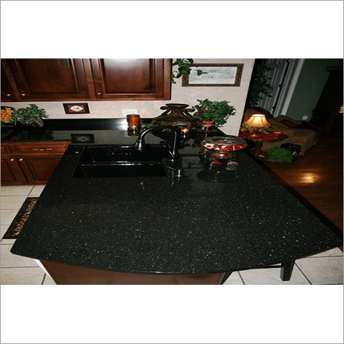 Black Galaxy Granite Worktop