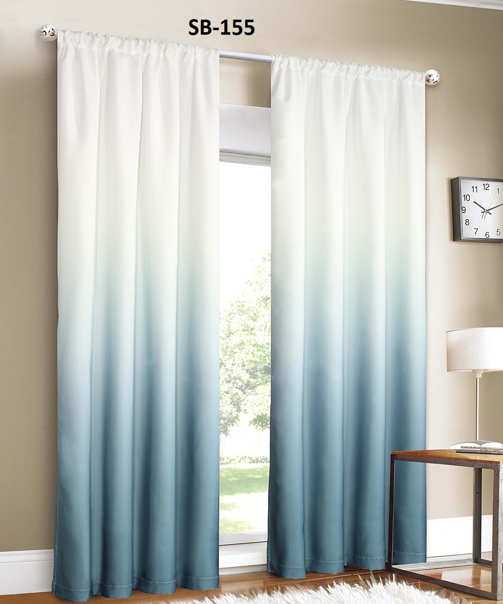 Blackout Digital Print Curtains - Polyester Material, Available In All Sizes , Multi-color Design