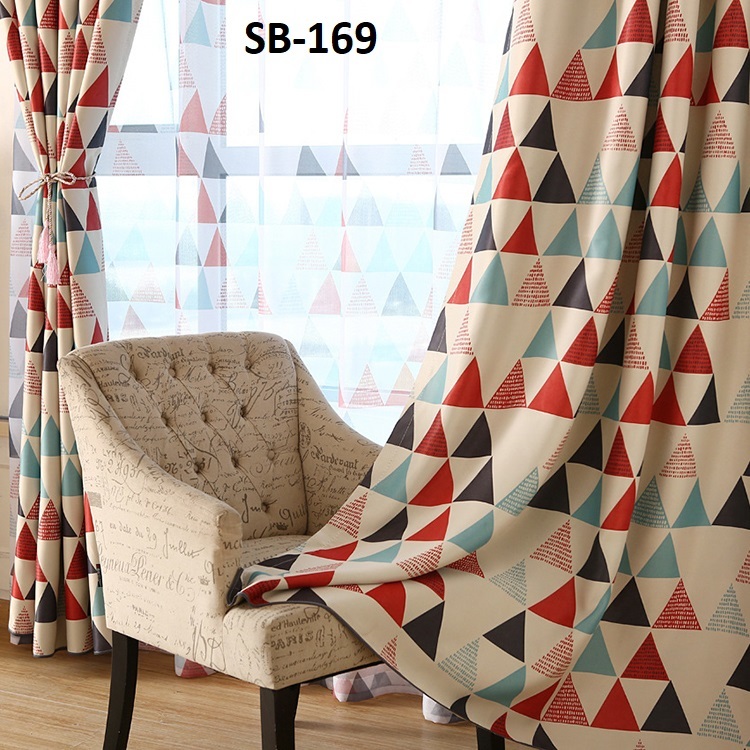 Blackout Digital Print Curtains - 48 Inch Width, All Sizes Available | Multi Polyester Fabric For Enhanced Privacy And Style