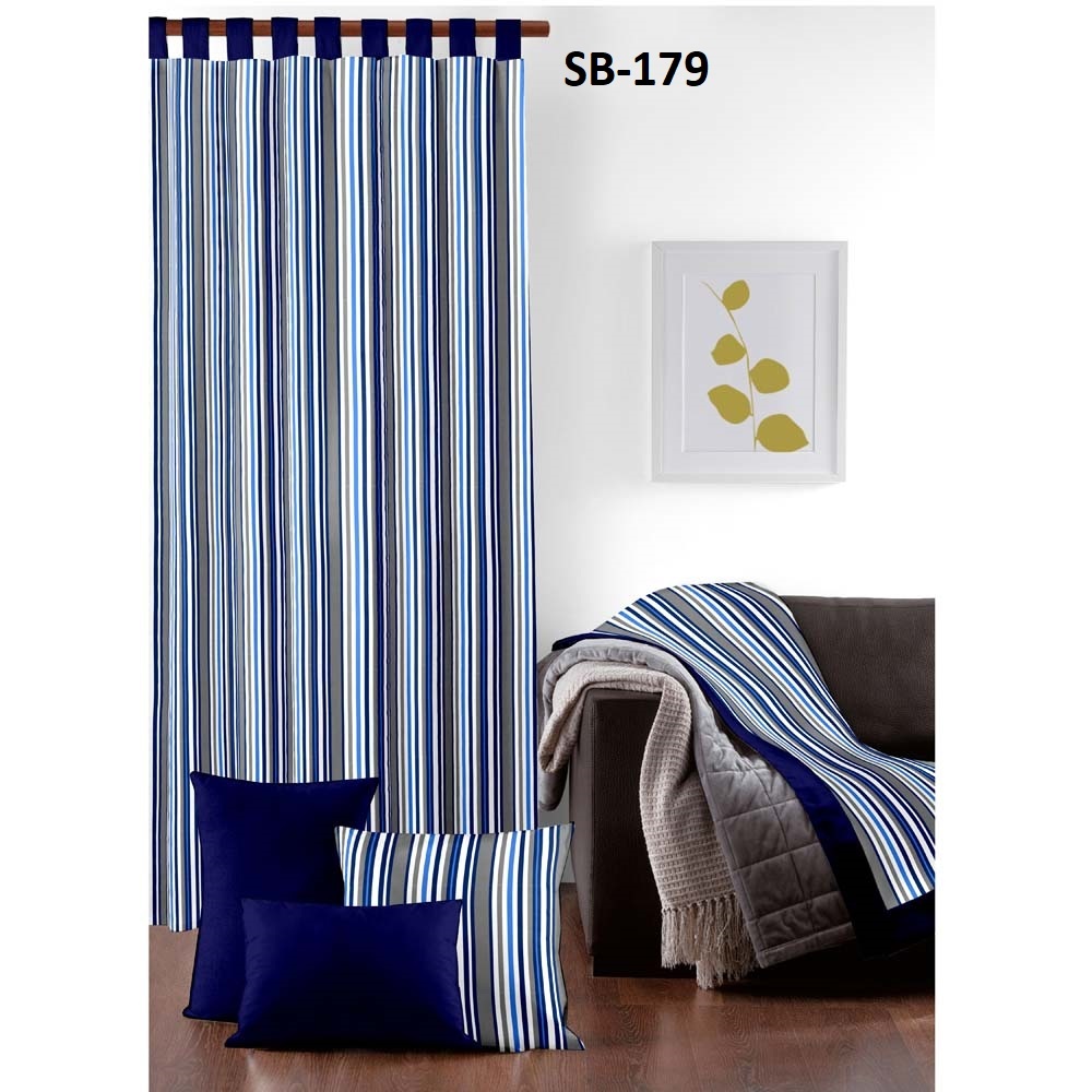 Blackout Digital Print Curtains - Polyester Material, 48 Inches Width , Multi-color Design With All Sizes Available