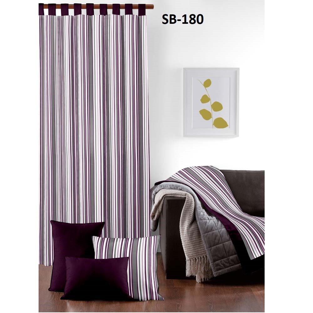 Blackout Digital Print Curtains - Polyester Material, 48 Inches Width , Multi-color Design With All Sizes Available