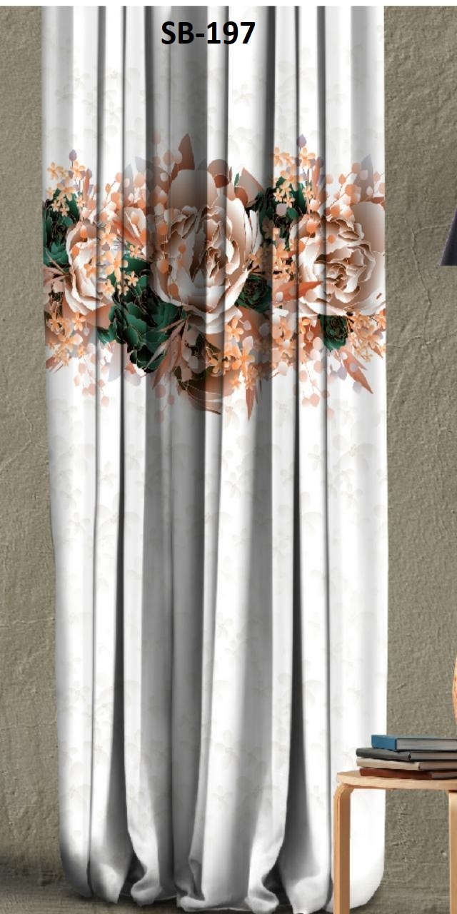 Blackout Digital Print Curtains