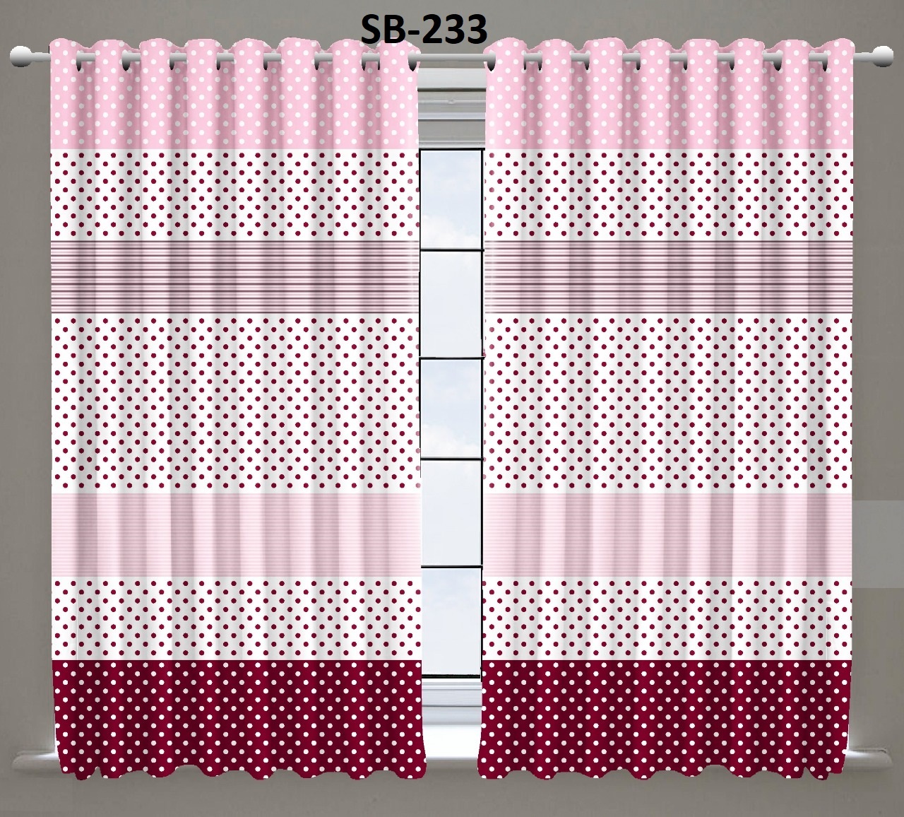 Blackout Digital Print Curtains - Polyester Material, Multi-color Options , Available In All Sizes With 48-inch Width