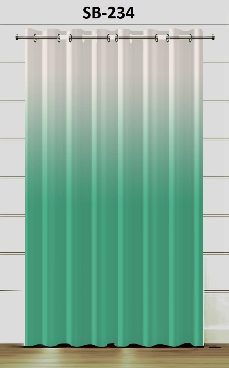 Blackout Digital Print Curtains - Polyester Material, Multi-color Options , Available In All Sizes With 48-inch Width