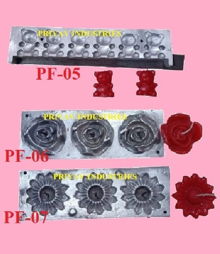 Sunflower Fancy Candle Mold Cavity: 3