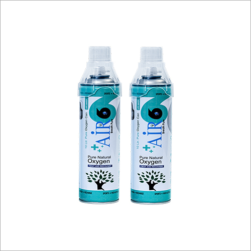 Manual Air 6 Portable Oxygen Can Pack Of 2