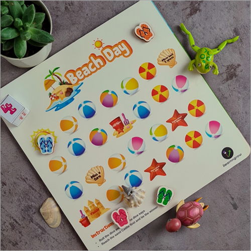 Multicolor Beach Day Board Game