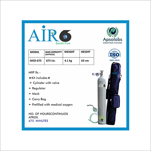 Manual Med-665 Oxygen Cylinder