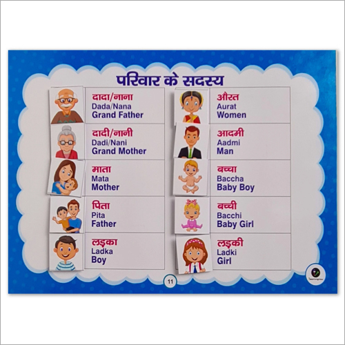 Multicolor Hindi Learning Kit