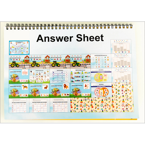 Multicolor Cognitive Skill Workbook
