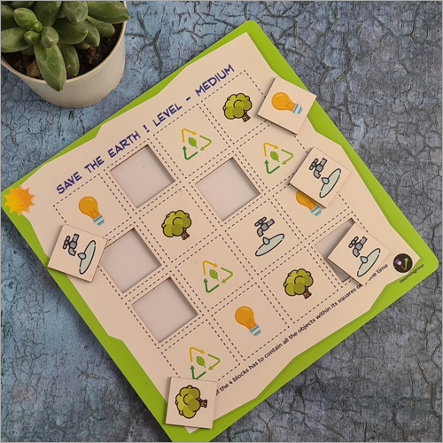Multicolor Save The Earth Sudoku Combo Set