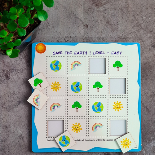 Multicolor Save The Earth Sudoku Combo Set