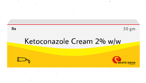 Ketoconazole Cream - 2% Active Ingredient for External Use, Prevents Yeast & Fungal Infections, Dosage as Directed by Physician, Store in Cool & Dry Place