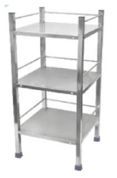 S.S. BED SIDE LOCKER DELUX