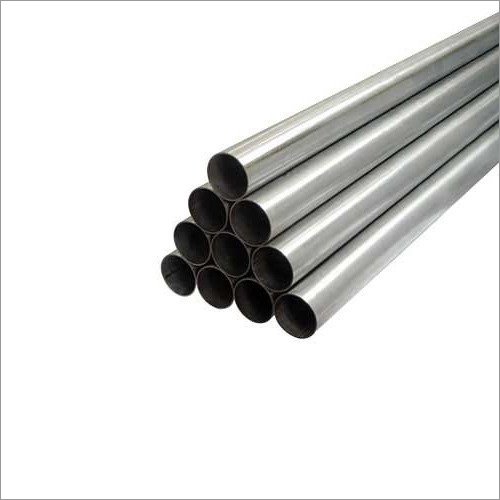 Silver Ss 316Ti Round Pipe