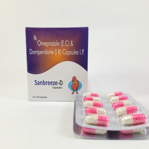 डोमपरिडोन कैप्सूल के साथ ओमेप्राज़ोल