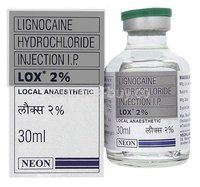 लॉक्स 2% इंजे (लिग्नोकेन हाइड्रोक्लोराइड)