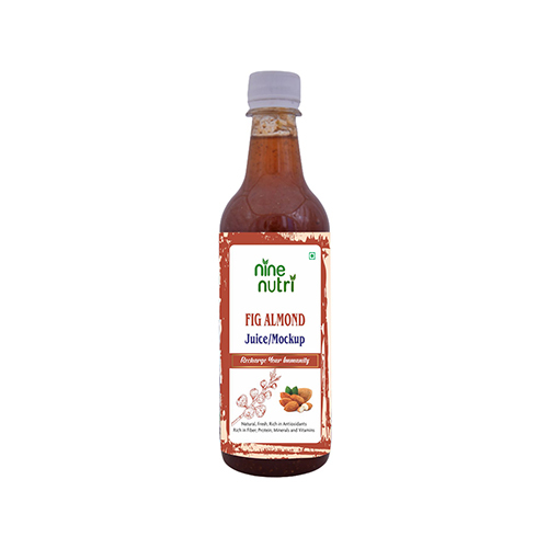 Fig Almond Juice - Anjeer Plum Blend, 0% Alcohol | Sweet Flavor, No Artificial Sweeteners or Colors, Suitable for All Ages