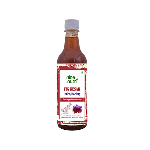 Fig Kesar Juice - Anjeer Plup , Sweet Taste, Alcohol-Free, Cholesterol-Free, Gluten-Free, Trans Fat-Free, Available in Drum & Plastic Bottle