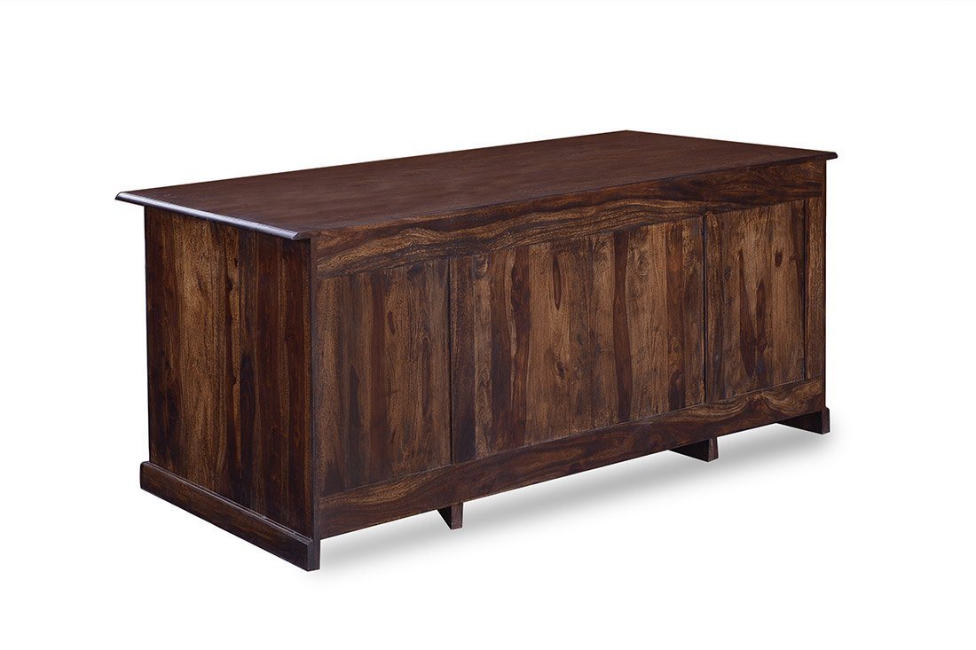 Rosewood Walnut Solid Wood Office Desk / Table
