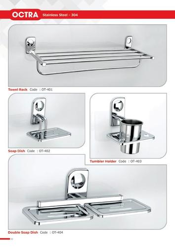Stainless Steel Octra Bath Set Ss (304)