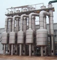 Industrial Multi Effect Evaporator - Stainless Steel, Customizable Dimensions, 3-7 Effects, 1-100 Tph Capacity, 0.5-10 Bar Pressure, 50-150 Â°C Temperature | Efficient Steam Heat Utilization, Ce Certified