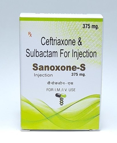 Ceftriaxone And Sulbactam Injection - 250mg Ceftriaxone, 125mg Sulbactam | Broad Spectrum Antibiotic For Effective Infection Control