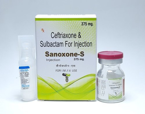 Ceftriaxone And Sulbactam Injection - 250mg Ceftriaxone, 125mg Sulbactam | Broad Spectrum Antibiotic For Effective Infection Control