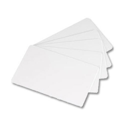 Pvc White Cards - Pvc, 85x54mm, Glossy White Finish | Water Resistant, Lamination, Rectangle Shape, Available In Economy, Standard, Premium Types