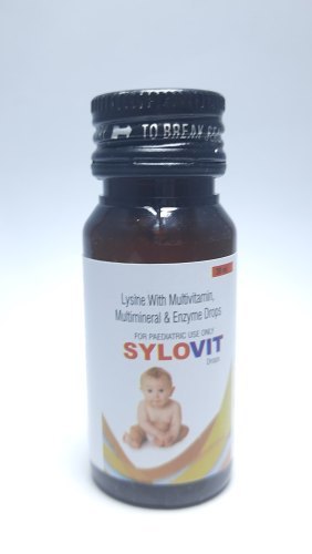 Lysine With Multivitamin Multimineral And Enzyme Drops