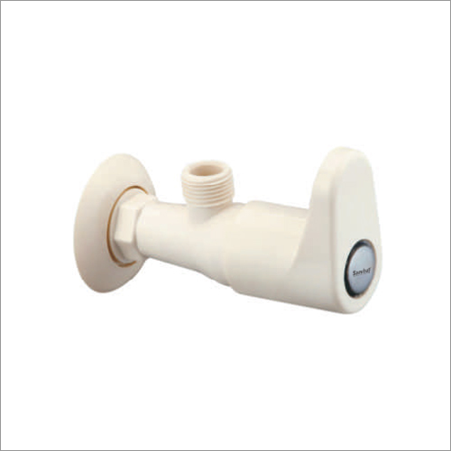 Angle Valve - Standard Size | Glossy White Finish, Sleek and Durable Design