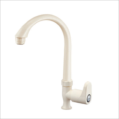 Sanituf Swan Neck Ptmt Star Tall Neck Faucet - Color: White