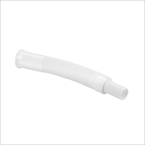 Flexible Waste Pipe - Standard Size , White Color, Versatile Design for Efficient Waste Management