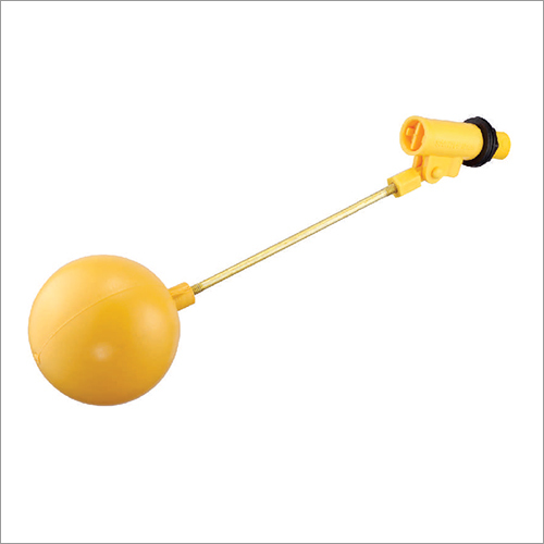 Pp Tank Ball Cock - Color: Yellow