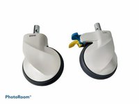 व्हाइट मेडिकल व्हील कास्टर