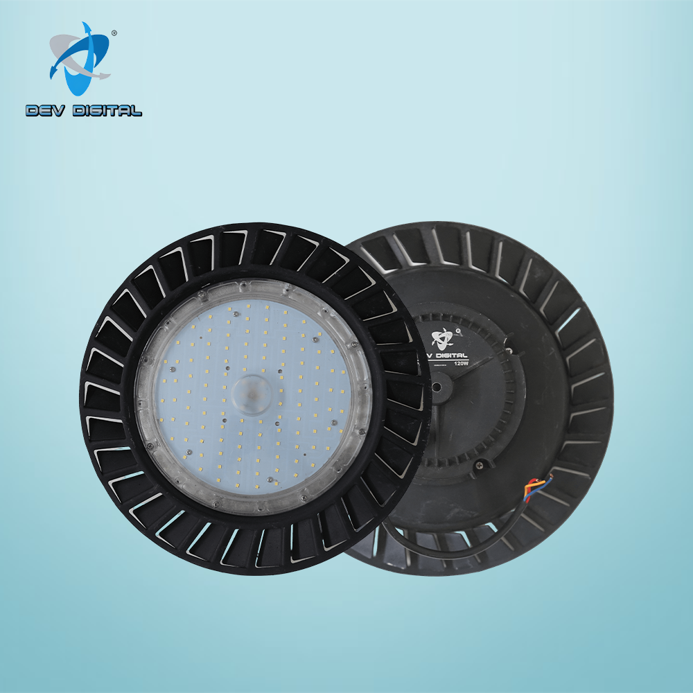 एलईडी हाईबाय लाइट - 120W (UFO) अनुप्रयोग: व्यावसायिक उद्देश्य