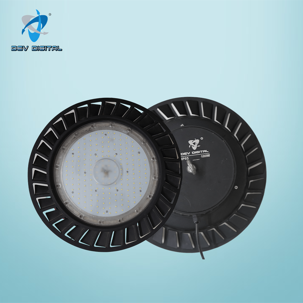 एलईडी हाईबाय लाइट - 180W (UFO) अनुप्रयोग: व्यावसायिक प्रयोजन