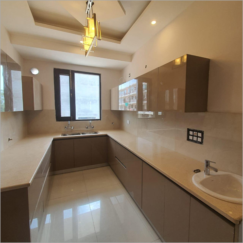 U Shape Modular Kitchen Counter Top Size: As Per Requirement