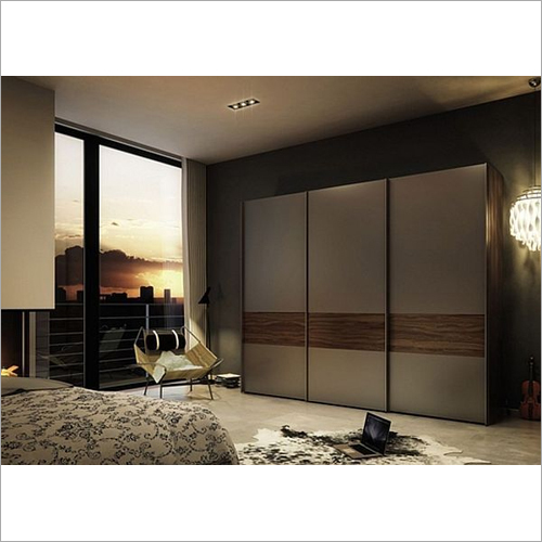 Black Wooden Wardrobe