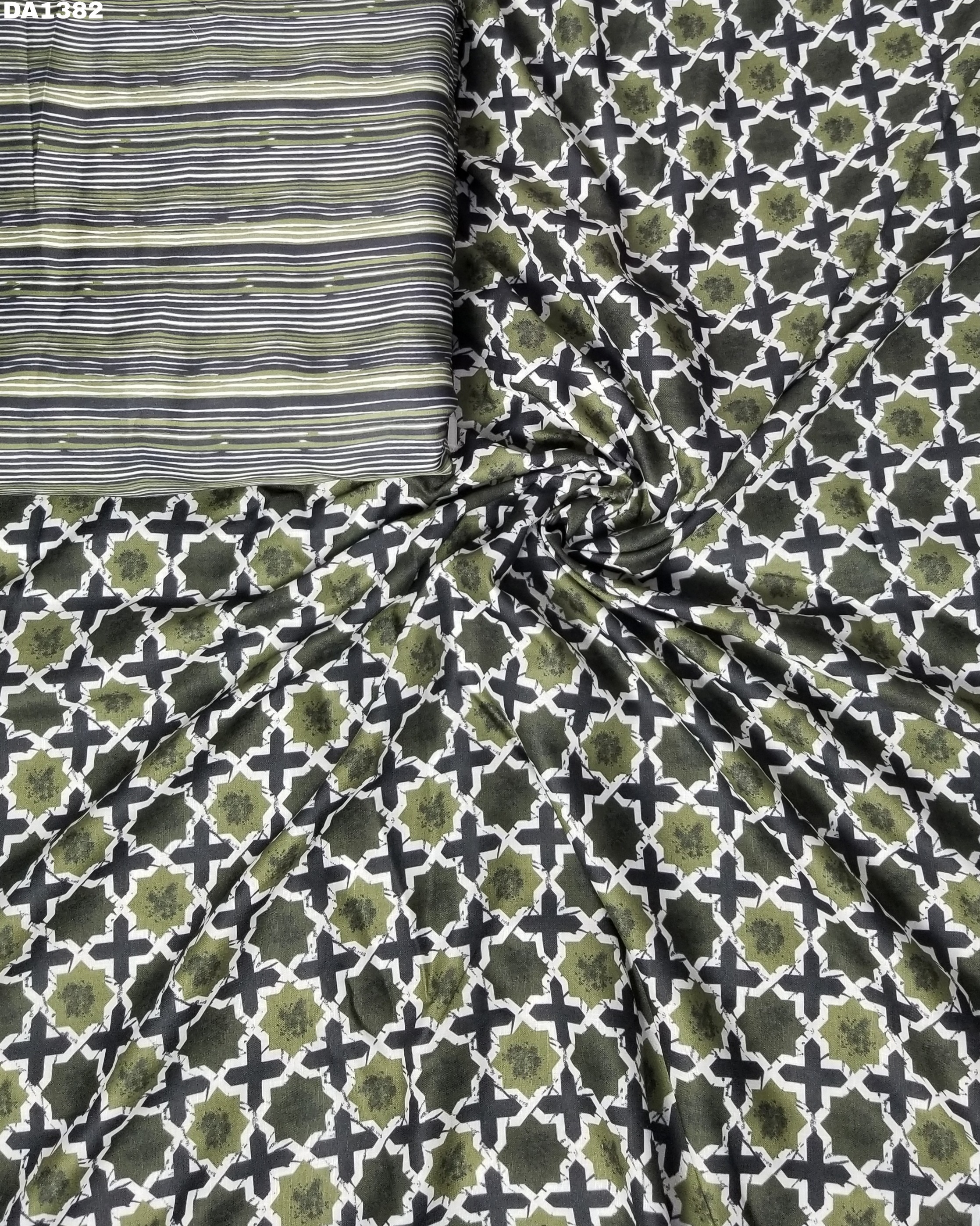 Digital Print Galaxy Cotton Fabric - 44" Wide Washable | Ideal For Garments Color As Shown In Images