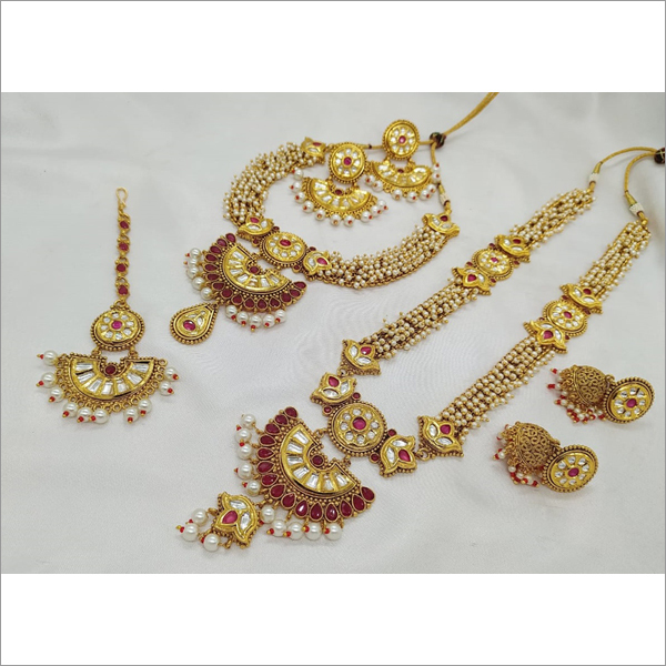 Kemp Stone Bridal Necklace Set