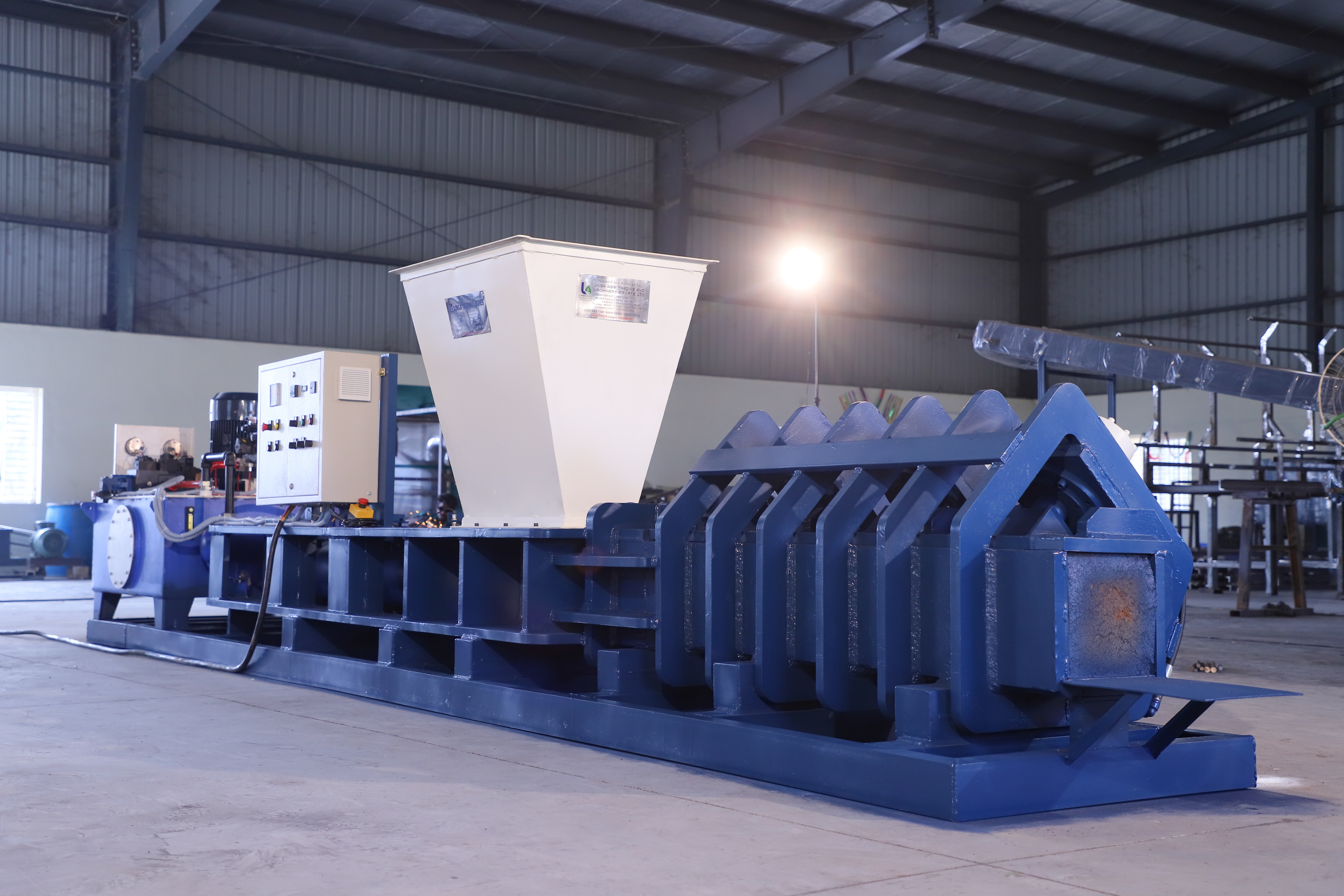 Coir Pith Block Machine Briquette Size: 300mm*300mm*120mm