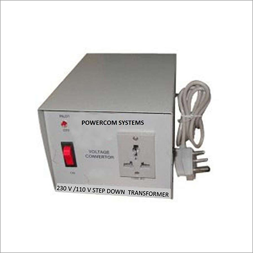 230V - 110 V सिंगल फेज स्टेप डाउन ट्रांसफार्मर